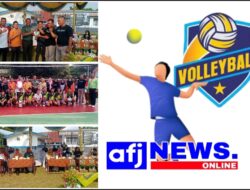 Turnamen Bola Volley Danramil 06/MB Cup Tahun 2023