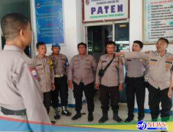 Polres Pelabuhan Belawan Amankan Rekapitulasi Penghitungan Suara di PPK Labuhan Deli