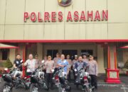 Serah Terima Hibah 4 Kendaraan Bermotor Dari Pemerintah Kabupaten Asahan Kepada Polres Asahan