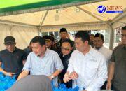 Bupati Tangerang Apresiasi Kepedulian Sosial : Bazar Sembako Murah BPC HIPMI Kabupaten Tangerang.