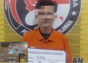 Sat Narkoba Polres Pelabuhan Belawan Tangkap Pengedar Shabu di Pematang Johar