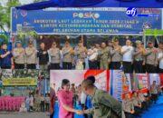 Kapolres Pelabuhan Belawan Tinjau Pos Pengamanan Operasi Ketupat Toba 2025