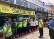 Koramil 11/KP Kerahkan Personil Bantu Pengamanan Pos Pelayanan Idul Fitri Bukti Nyata Sinergitas TNI Polri