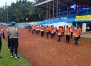 Bag SDM Polres Lebak Gelar Tes Kesamaptaan Jasmani dan Bela Diri Polri Periodik Semester I Tahun 2025