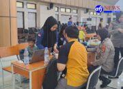 Polresta Tangerang Gelar Bakti Kesehatan Gratis dalam Rangka Hari Buruh Internasional