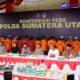 Direktorat Narkotika Polda Sumut Bersama Polres Asahan, Tanjung Balai Dan Batu bara Lakukan Press Release Di Polres Asahan.