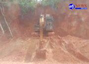 Diduga Galian C Dilokasi Hutaimbaru,Desa Utte Mungkur 1, Kecamatan Kolang Tidak ml Mengantongi Izin IUP.