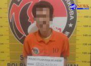 Sat Narkoba Polres Pelabuhan Belawan Tangkap Pengedar Shabu di Kota Bangun