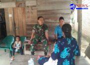 Babinsa Koramil 12/LP Ajak Warga Aktifkan Poskamling dan Waspadai Pencurian Sawit di Desa Binaan