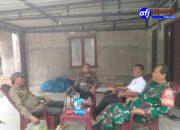 Koramil 05/BD Monitoring Perkembangan Situasi Wilayah Desa binaan