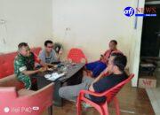 Babinsa Cikasungka Komsos Bahas Keamanan dan Ketertiban