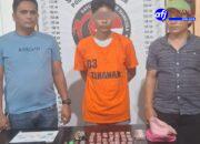 Tim Intelrem 022/PT Tangkap Pengedar Sabu di Simalungun Sumut
