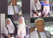 Jemaah Calon Haji tertua dan termuda Kecamatan NA IX-X, Siap Berangkat Bersama Kloter 3 Ke Tanah Suci.