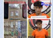 Sat Narkoba Polres Pelabuhan Belawan Tangkap Pengedar dan Pengguna Shabu di Desa Manunggal