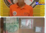 Sat Narkoba Polres Pelabuhan Belawan Tangkap Pengedar Narkoba di Kelurahan Mabar