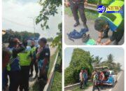 Sat Samapta Polres Pelabuhan Belawan Bersama Jasa Marga Kejar Pelaku Pungli di Jalan Tol