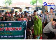 Kapolres Pelabuhan Belawan Gelar Jumat Berkah, Ajak Warga Jaga Kamtibmas dan Saling Menolong