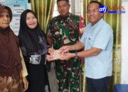 Babinsa Koramil 01/AK Pendampingan Langsung BLT DD di Desa Perkebunan Labuhan Haji