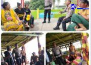 Sat Binmas Polres Pelabuhan Belawan Beri Penyuluhan Kamtibmas di Tangkahan Belawan I, Ingatkan Warga Jaga Anak Selama Libur Panjang