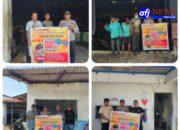 Polres Pelabuhan Belawan Sosialisasikan Call Center 110 Polri di Kelurahan Bagan Deli