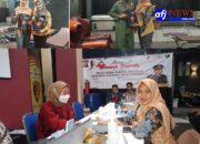 Ketua Ranting Bhayangkari Polsek Cisoka, Nyonya Aulia Anggio, Pimpin Kegiatan Donor Darah dalam Rangka Hari Bhayangkara ke-79 Tahun