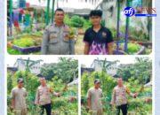 Bhabinkamtibmas Polsek Balaraja Ajak Warga Dukung Ketahanan Pangan di Desa Binaan
