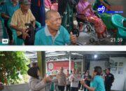 Kabaglog Polresta Tangerang Gelar Kegiatan Sosial Hari Bhayangkara ke-79 dengan Mengunjungi Panti Lansia Berdikari
