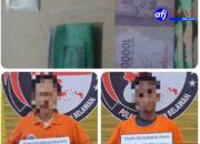 Duduk Santai di Kursi, Dua Pengedar Shabu Dibekuk Sat Narkoba Polres Pelabuhan Belawan