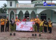 Polsek Pulau Raja Gelar Bakti Sosial Menjelang HUT Bhayangkara ke-79 di Desa Rahuning II
