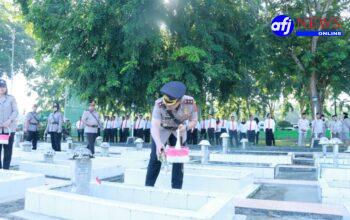 Polres Asahan Gelar Ziarah dan Tabur Bunga Peringati Hari Bhayangkara ke-79