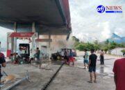 Mobil “TERBAKAR” Diduga Menggunakan Tangki Siluman di SPBU 64.787.03 PT. HASIL BUMI PERKASA