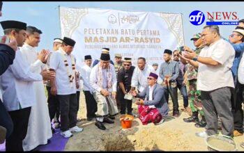 Peletakan Batu Pertama Pembangunan Mesjid Ar-Rasyid Perumahan Grand Almas Residence Tigaraksa