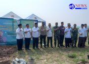 Danramil Kresek Hadiri Peletakan Batu Pertama SMP Riyadlul Jannah