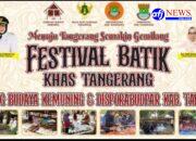 Bupati Tangerang Hadiri Festival Batik Khas Tangerang di Kampung Budaya Kemuning Legok