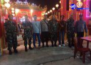 Personil Koramil 03/SB Laksanakan Pengamanan Perayaan HUT Dewa Ti Hu Ong Ya di Vihara Buddha Shanti