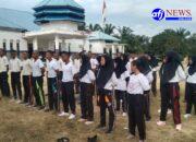 Koramil 12/LP Latih Paskibraka Kecamatan Sungai Kanan untuk Persiapan HUT RI ke-80