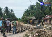 Babinsa Koramil 03/SB Dampingi Pengecekan dan Monitoring Pembangunan OPLAH Tahun 2025 di Desa Sei Penggantungan