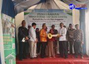 Babinsa Hadiri Kegiatan Pemberian Bantuan Bedah Rumah