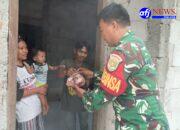 Babinsa Sertu Aceng Gerak Cepat Cegah Stunting Warga Miskin