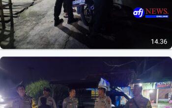 Cegah Kriminalitas, Polsek Hamparan Perak Gencarkan Patroli Malam hingga Subuh