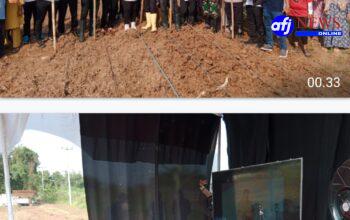 Kapolsek Cisoka Bersama Forkopimcam Dan Para Kepala Desa Tanam Jagung Serentak Kuartal III, Guna Dukung Ketahanan Pangan Nasional