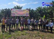 KEGIATAN PENANAMAN JAGUNG SERENTAK DALAM RANGKA PROGRAM KETAHANAN PANGAN NASIONAL DI WILKUM POLSEK MUNJUL