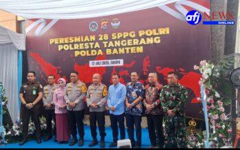Peresmian SPPG Cikupa Berlangsung Meriah, Wakapolda: Ini Bentuk Kepedulian Polri untuk Rakyat