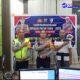 Sat Lantas Polres Pelabuhan Belawan Sosialisasikan Operasi Patuh Toba 2025 Lewat Siaran Radio Medan FM
