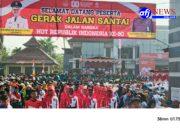 Danramil 08/Kronjo Terlibat Pengamanan Jalan Sehat