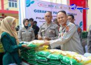 Gerakan Pangan Murah, Polres Pelabuhan Belawan Sediakan 4 Ton Beras dan 2.000 Liter Minyak Goreng