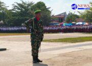 Danramil 10/Tanjung Medan Jadi Komandan Upacara HUT Ke-80 RI di Kabupaten Labuhanbatu Selatan