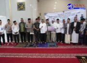 Dandim 0510/Trs Hadiri Jum’at Keliling di Cisoka, Masjid Dapat Bantuan Rp20 Juta