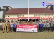 Personil Koramil 10/Sepatan, Jadi Juri Lomba PBB Linmas