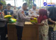 Ditpolairud Polda Sumut & Relawan Wak Young Gelar Operasi Beras Murah Sambut HUT RI ke-80
